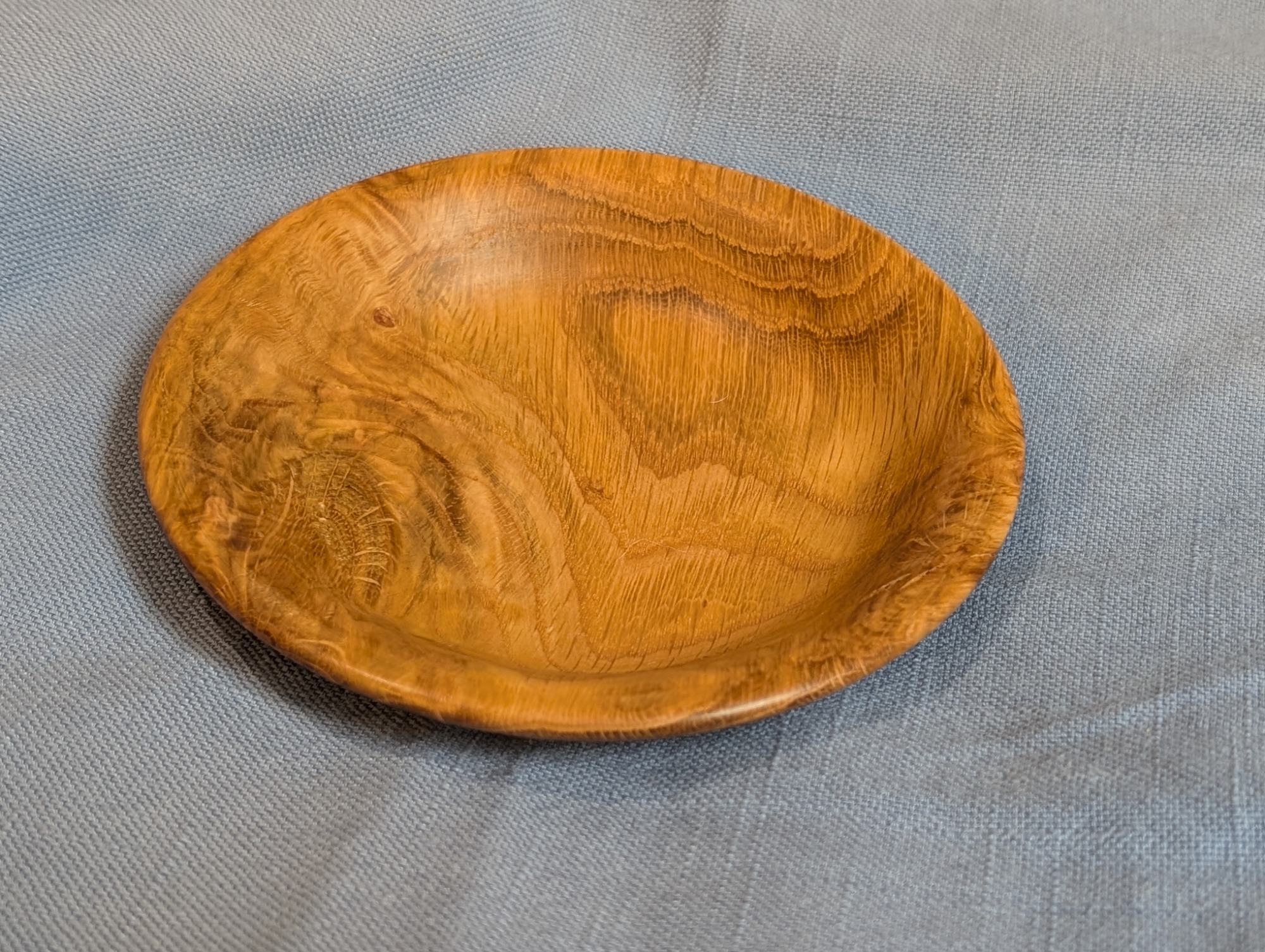 Oak ring tray, 5 in