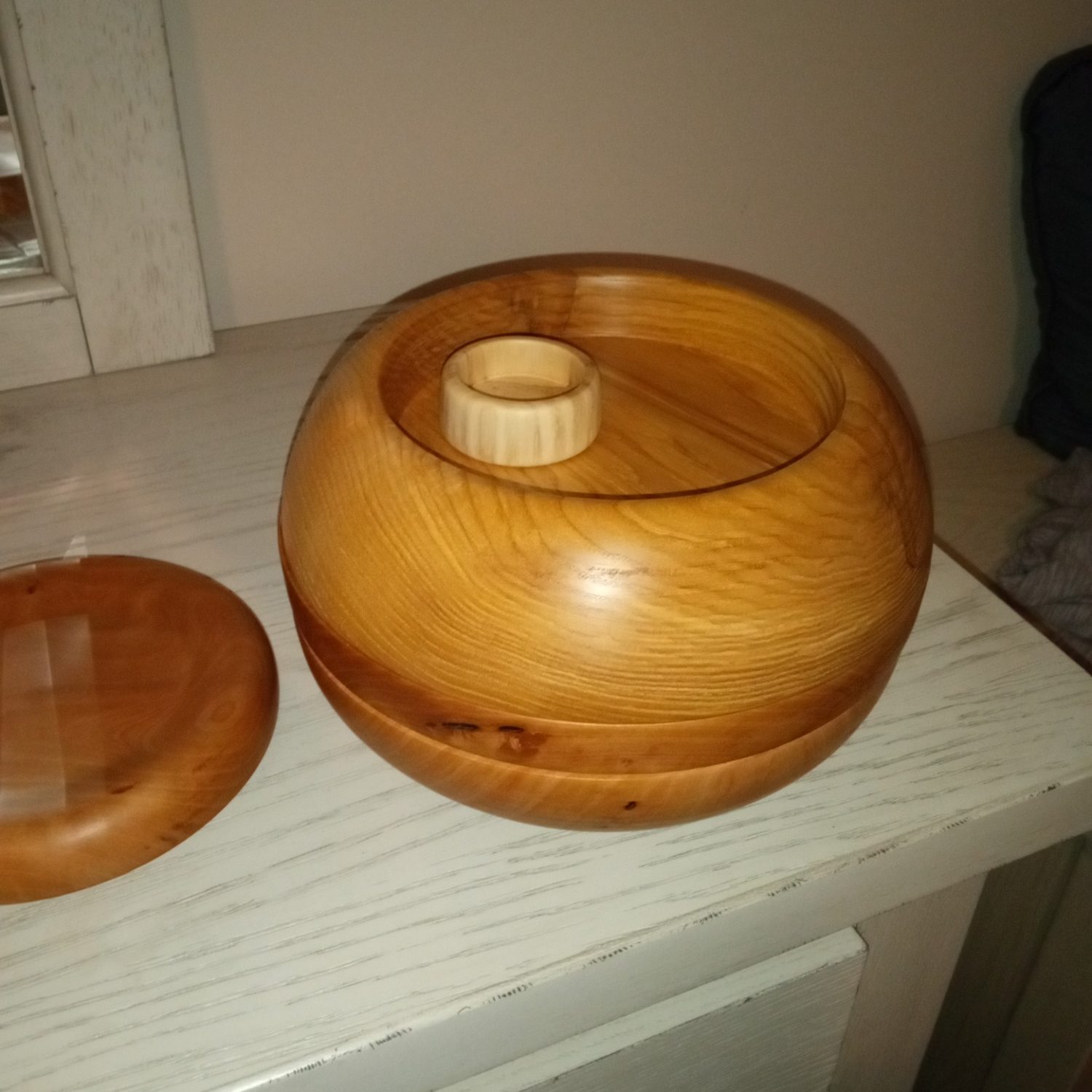 Turned jewelry box